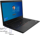 Lenovo Thinkpad T14 Gen 1 14" FHD (1920 x 1080) Intel Core i7-10510U, Windows 11 Pro (ricondizionato) Grado A-